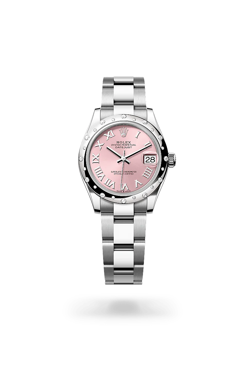 Rolex Datejust 31 in White Rolesor - combination of Oystersteel and white gold, M278344RBR-0021 | Walters & Hogsett