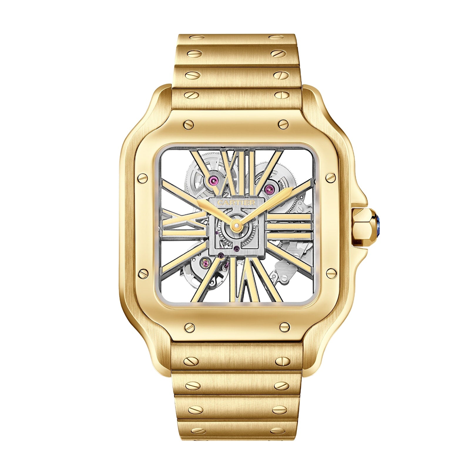 Cartier Santos de Cartier Skeleton Men's