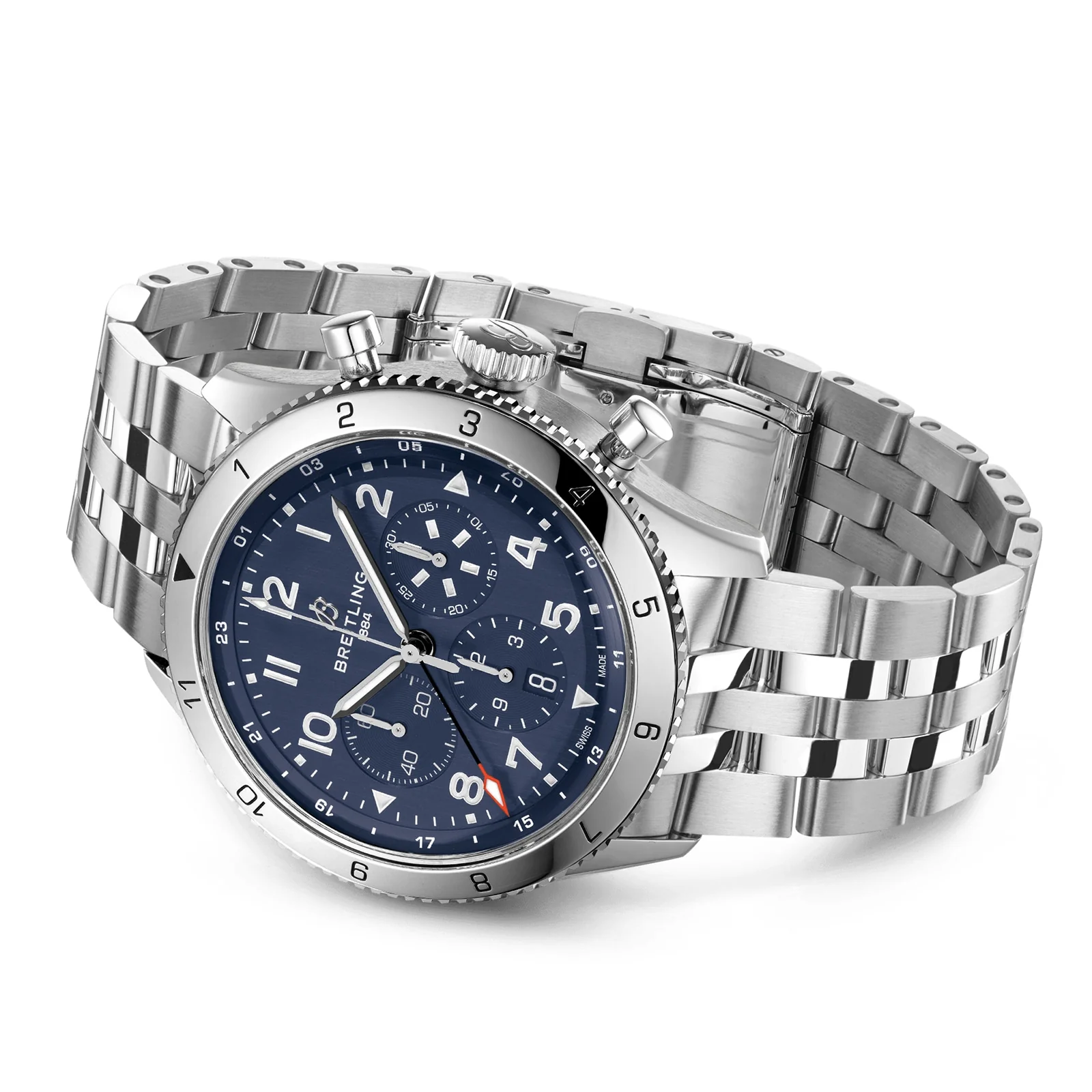 Breitling Super AVI B04 Chronograph GMT 46 Tribute To Vought F4U Men's Aviator