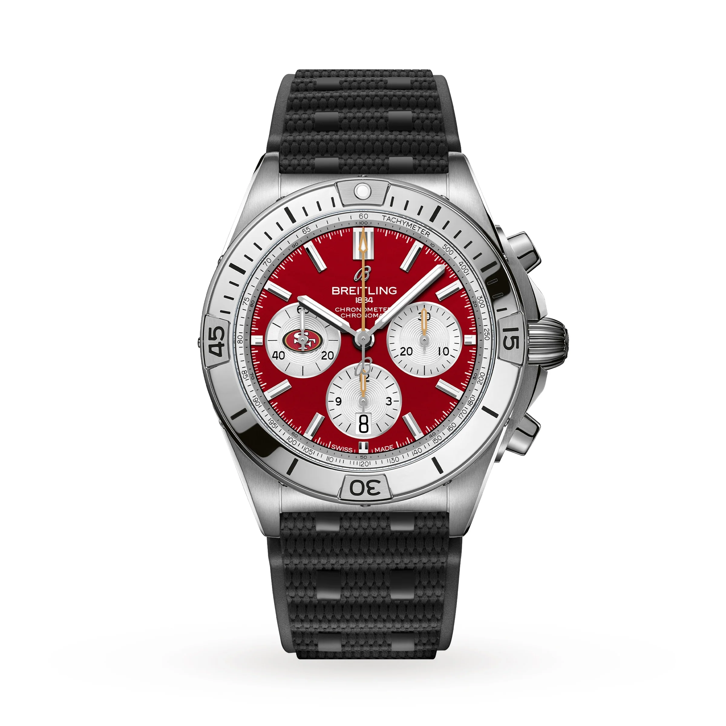 Breitling Chronomat B01 42 NFL San Francisco 49ers Edition Men's