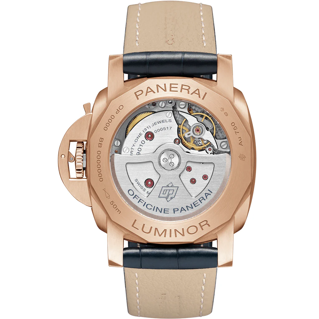 PANERAI Luminor Marina Goldtech™ Sole Blu - 44mm PAM01112 Men's