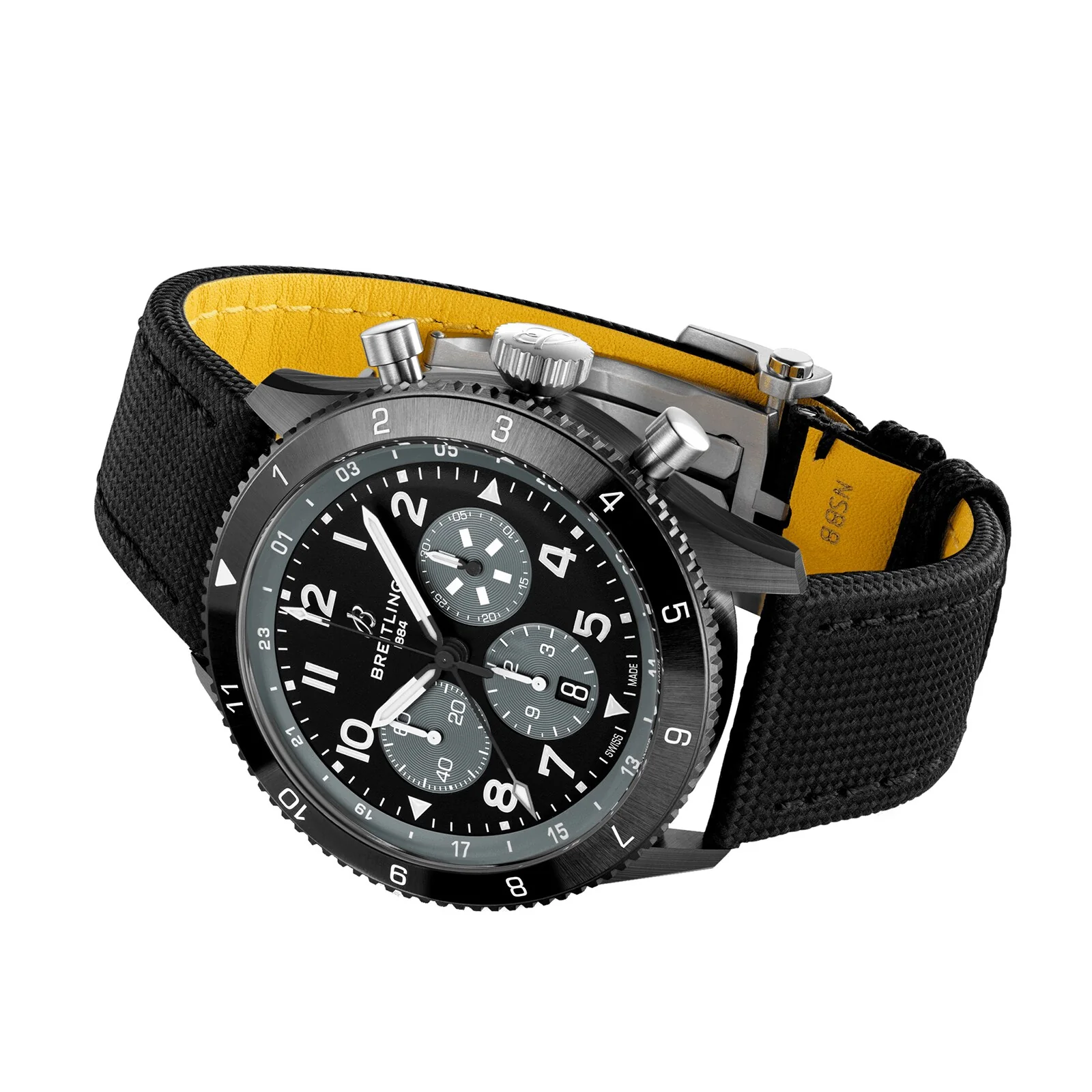Breitling Super AVI B04 Chronograph GMT Mosquito Night Men's Aviator