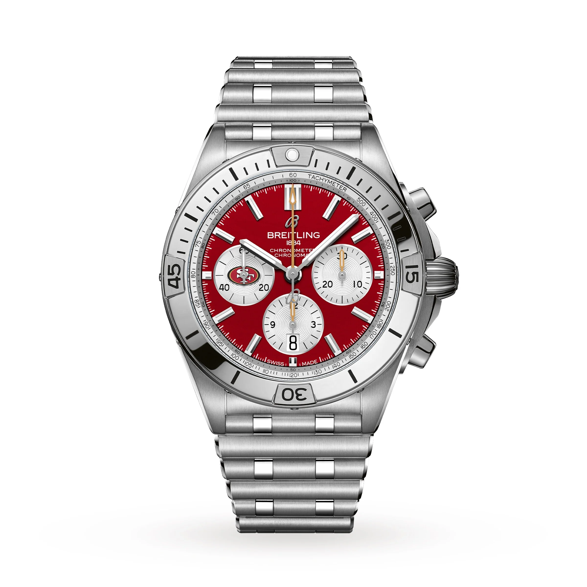 Breitling Chronomat B01 42 NFL San Francisco 49ers Edition Men's