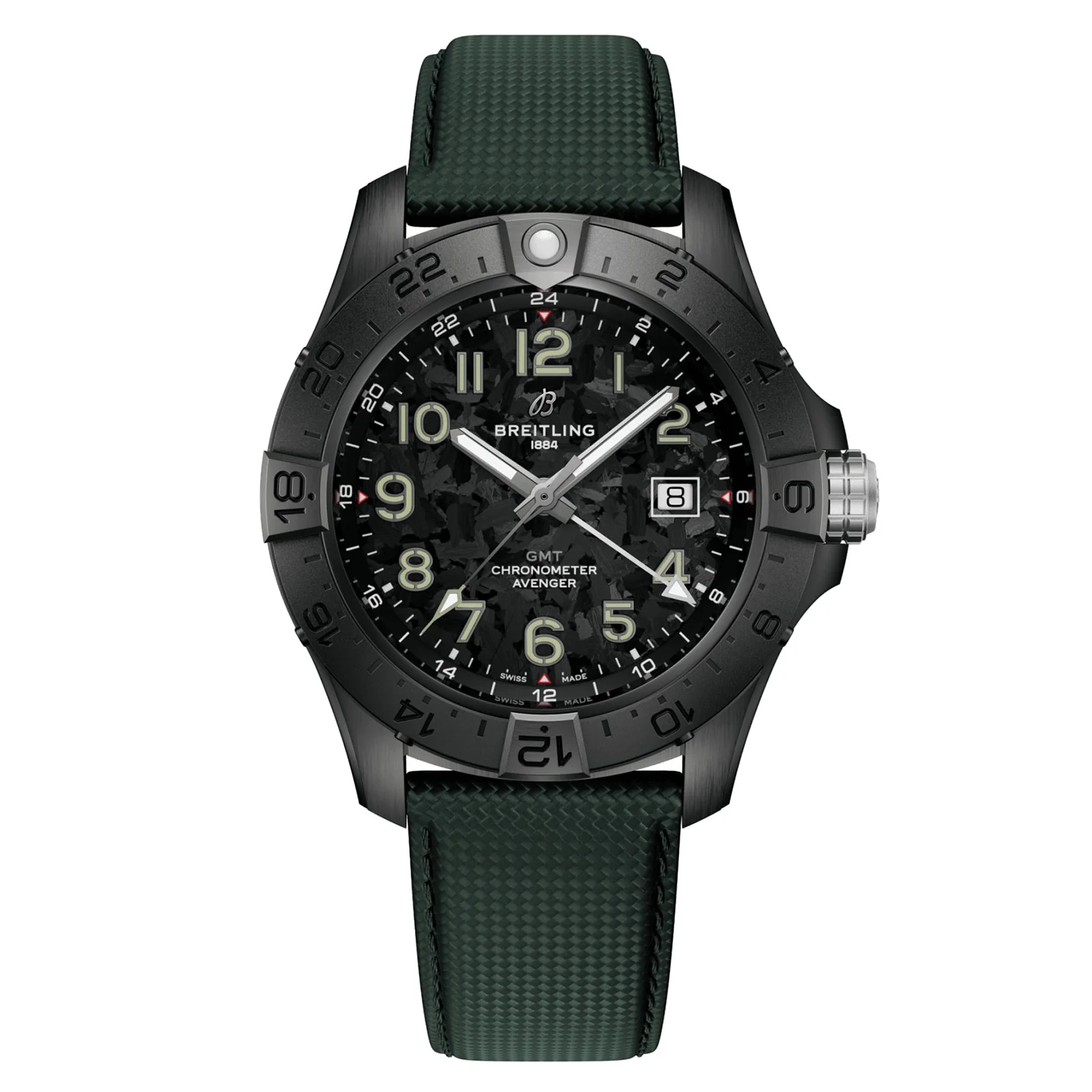 Breitling Avenger Automatic GMT 44 Night Mission Men's