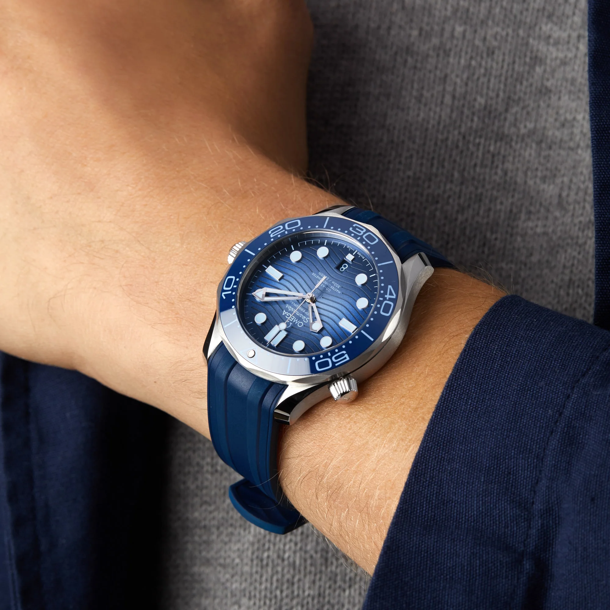 OMEGA Seamaster Diver 300M Summer Blue Men's