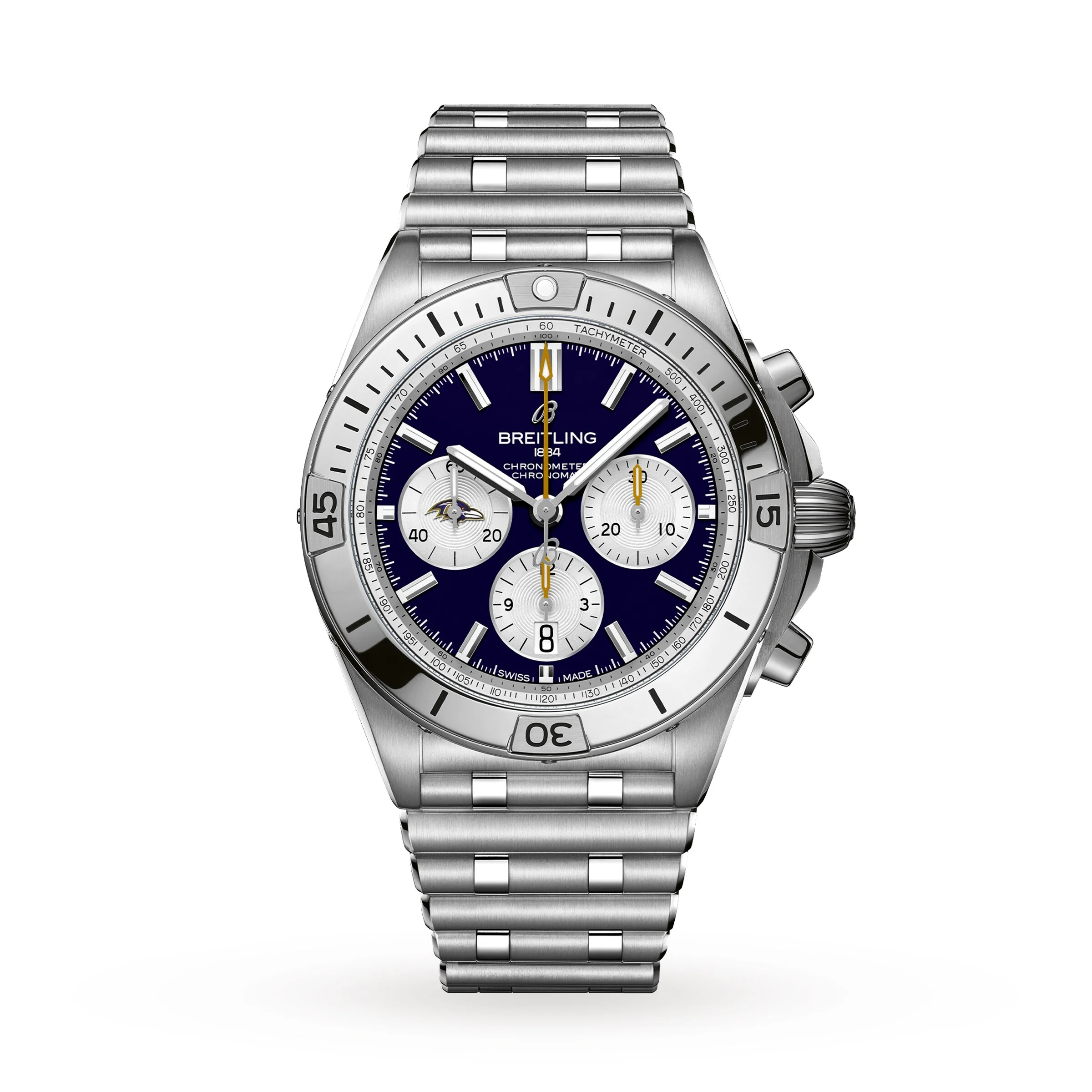 Breitling Chronomat B01 42 NFL Baltimore Ravens Edition Men's
