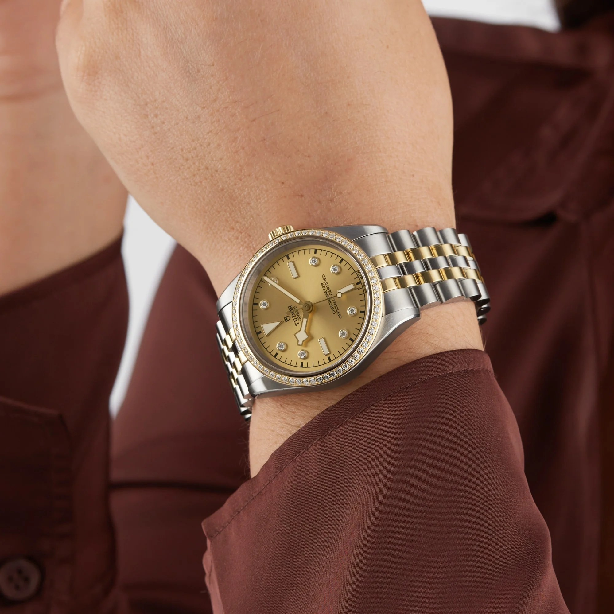 TUDOR Black Bay One 36 S&G Women's