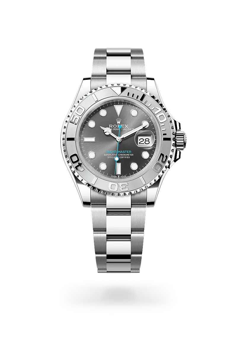 Rolex Yacht-Master 40 in Rolesium - combination of Oystersteel and platinum, M126622-0001 | Walters & Hogsett