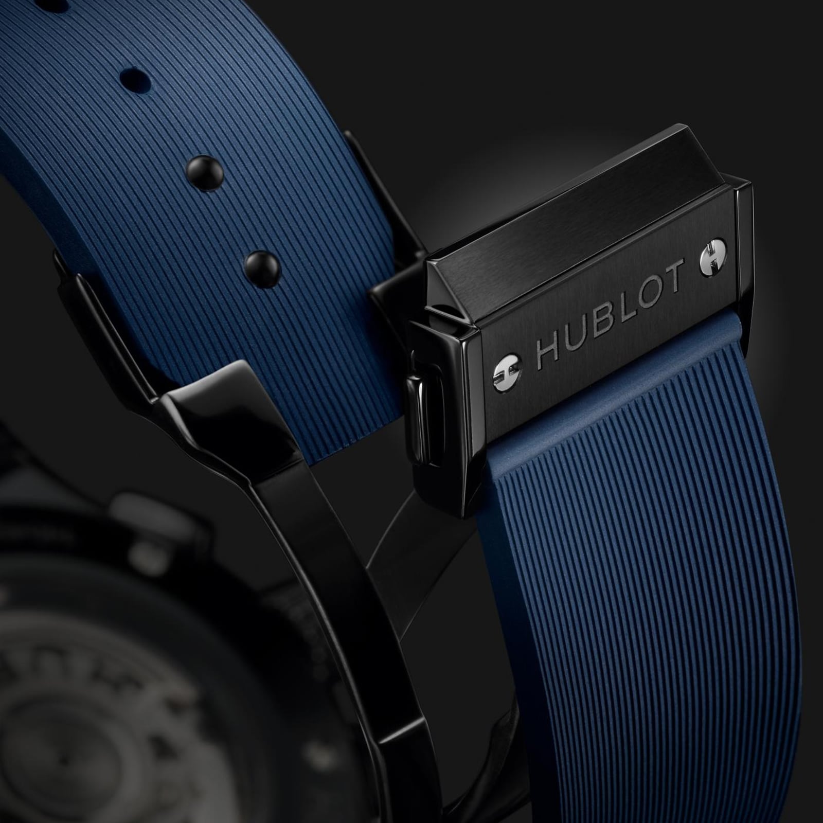 Hublot Classic Fusion Ceramic Blue Chronograph Men's