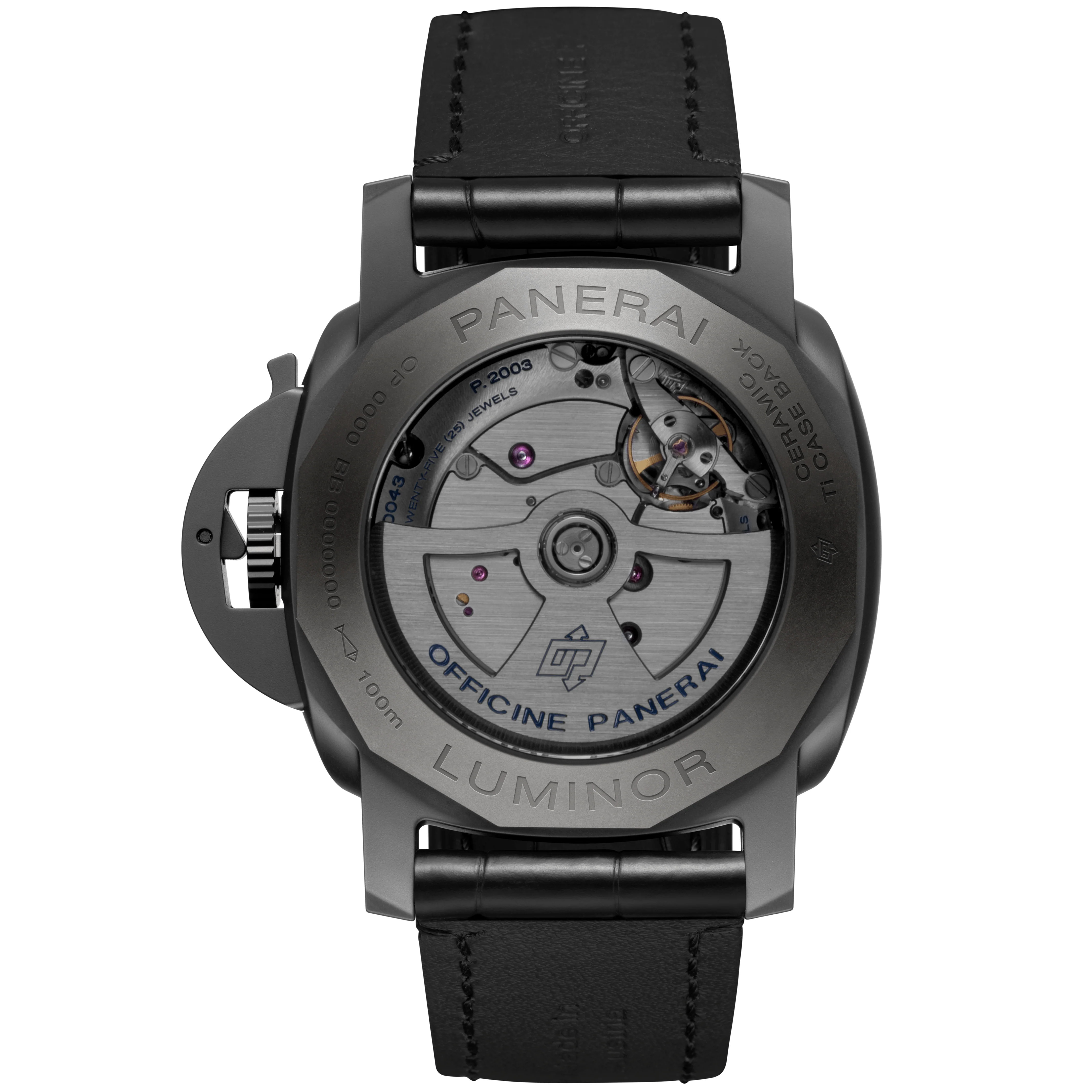 PANERAI Luminor Dieci Giorni GMT Ceramica PAM01483 Men's
