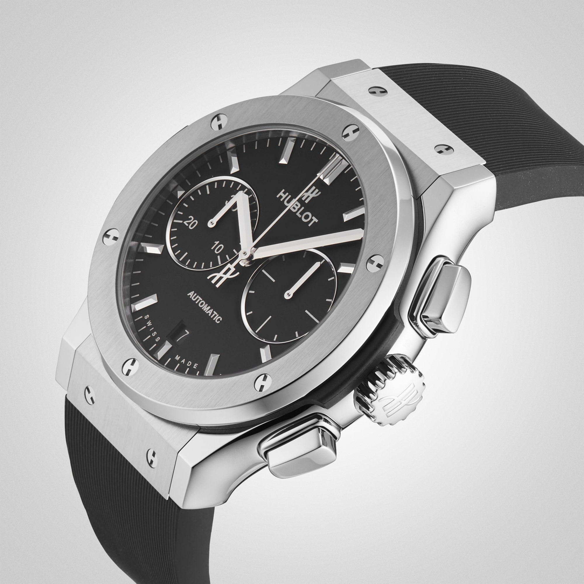 Hublot Classic Fushion Chronograph Titanium Men's