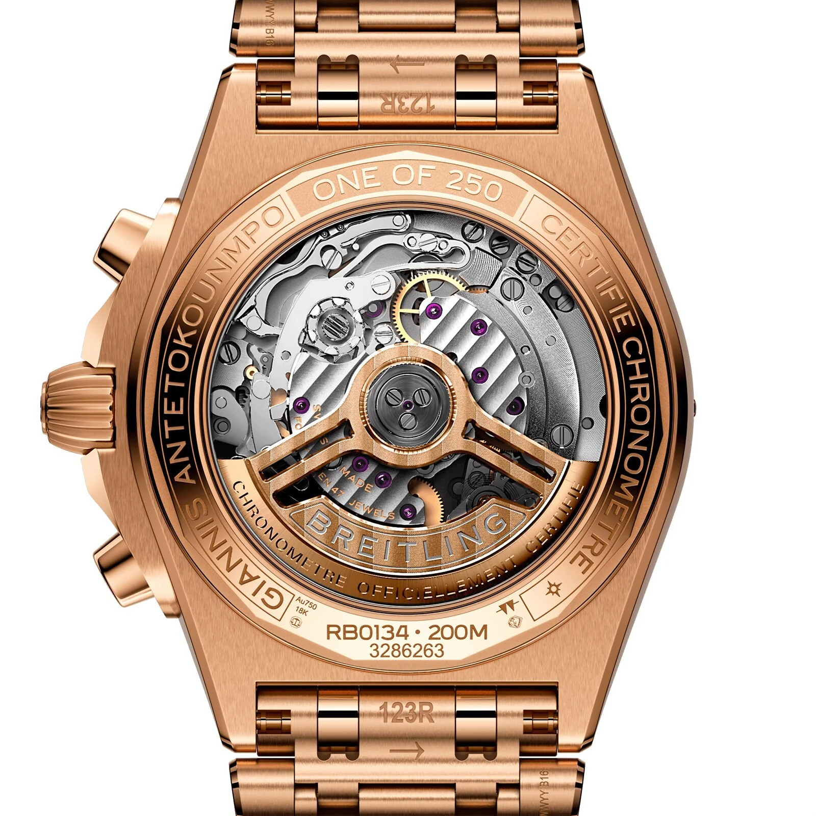 Breitling Chronomat B01 42 Giannis Antetokounmpo Men's