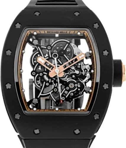 Richard Mille Manual Winding Bubba Watson Black Ceramic 