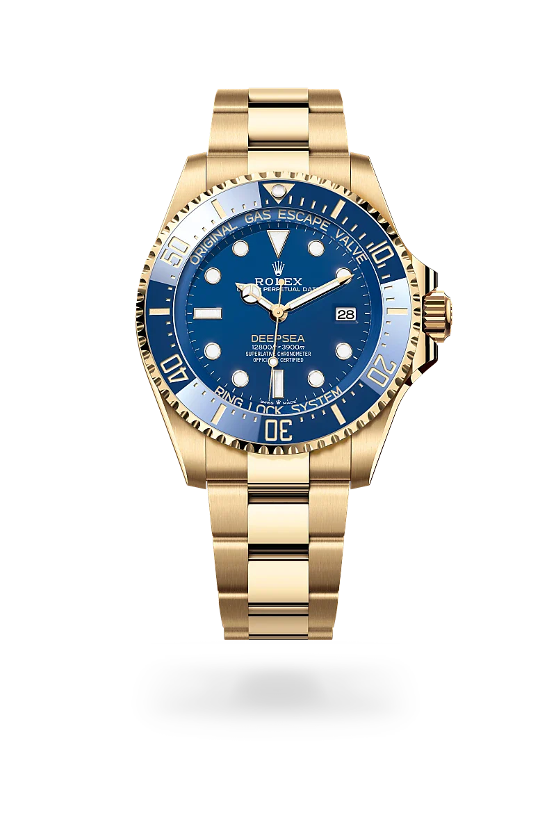 Rolex Rolex Deepsea in 18 kt yellow gold, M136668LB-0001 | Walters & Hogsett
