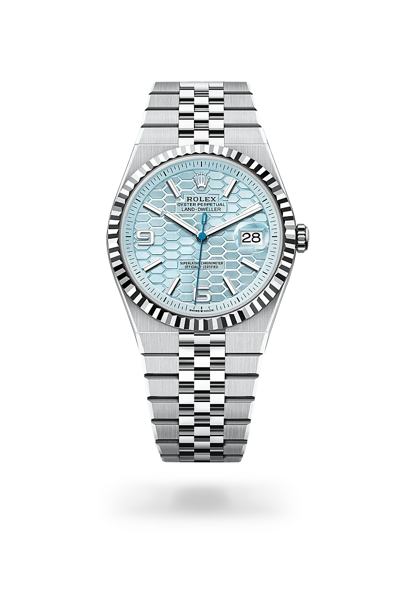 Rolex Land-Dweller 40 in Platinum, M127336-0001 | Walters & Hogsett