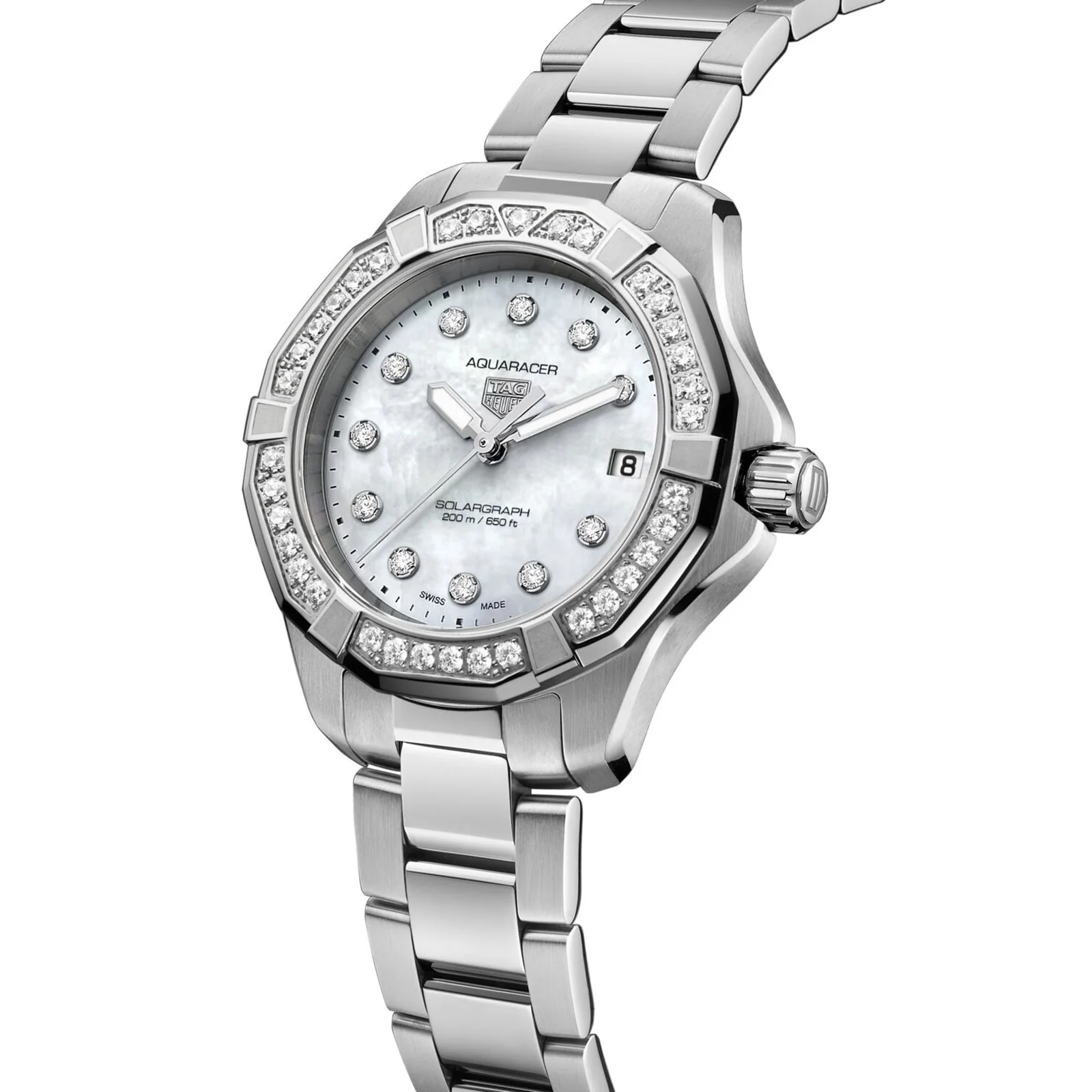TAG Heuer Aquaracer 200 Professional Solargraph Women's