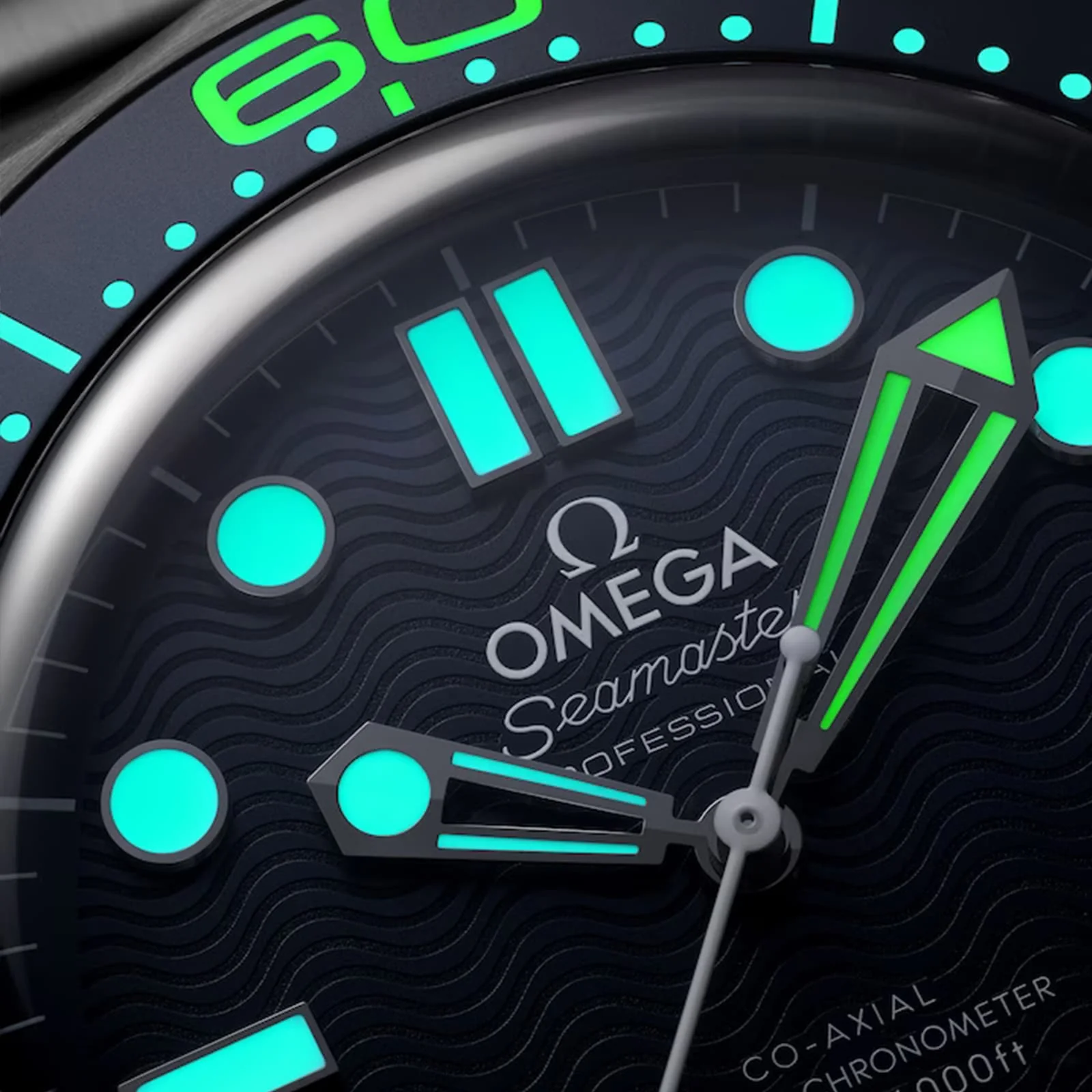 OMEGA Seamaster Diver 300M James Bond 007 60th Anniversary Men's