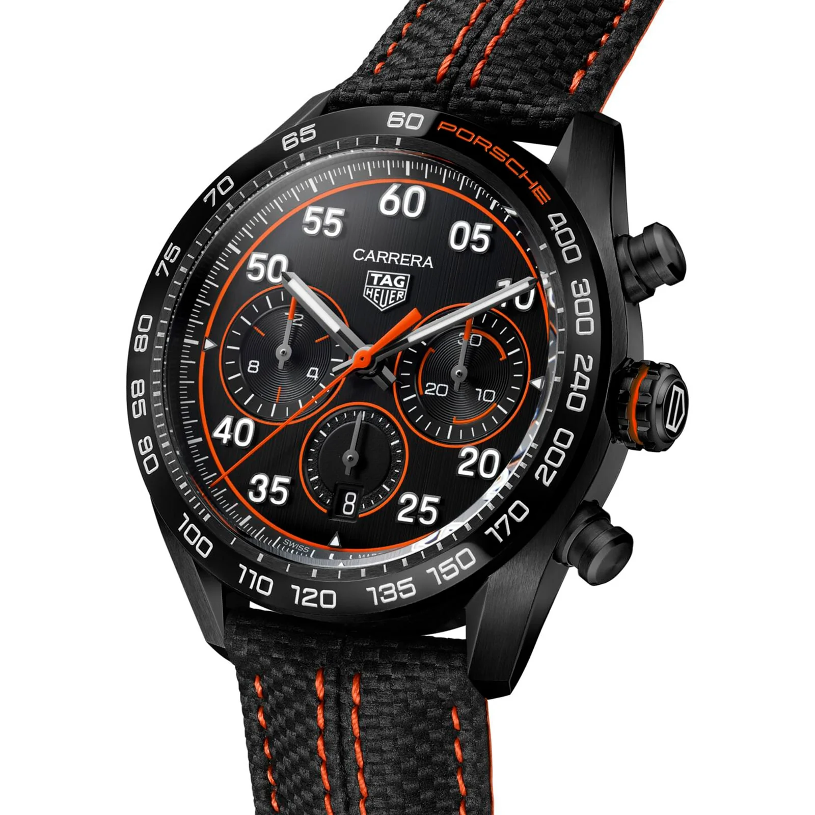 TAG Heuer Special Edition TAG Heuer Carrera Chronograph x Porsche Orange Racing Men's