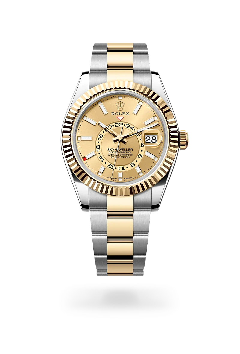 Rolex Sky-Dweller in Yellow Rolesor - combination of Oystersteel and yellow gold, M336933-0001 | Walters & Hogsett