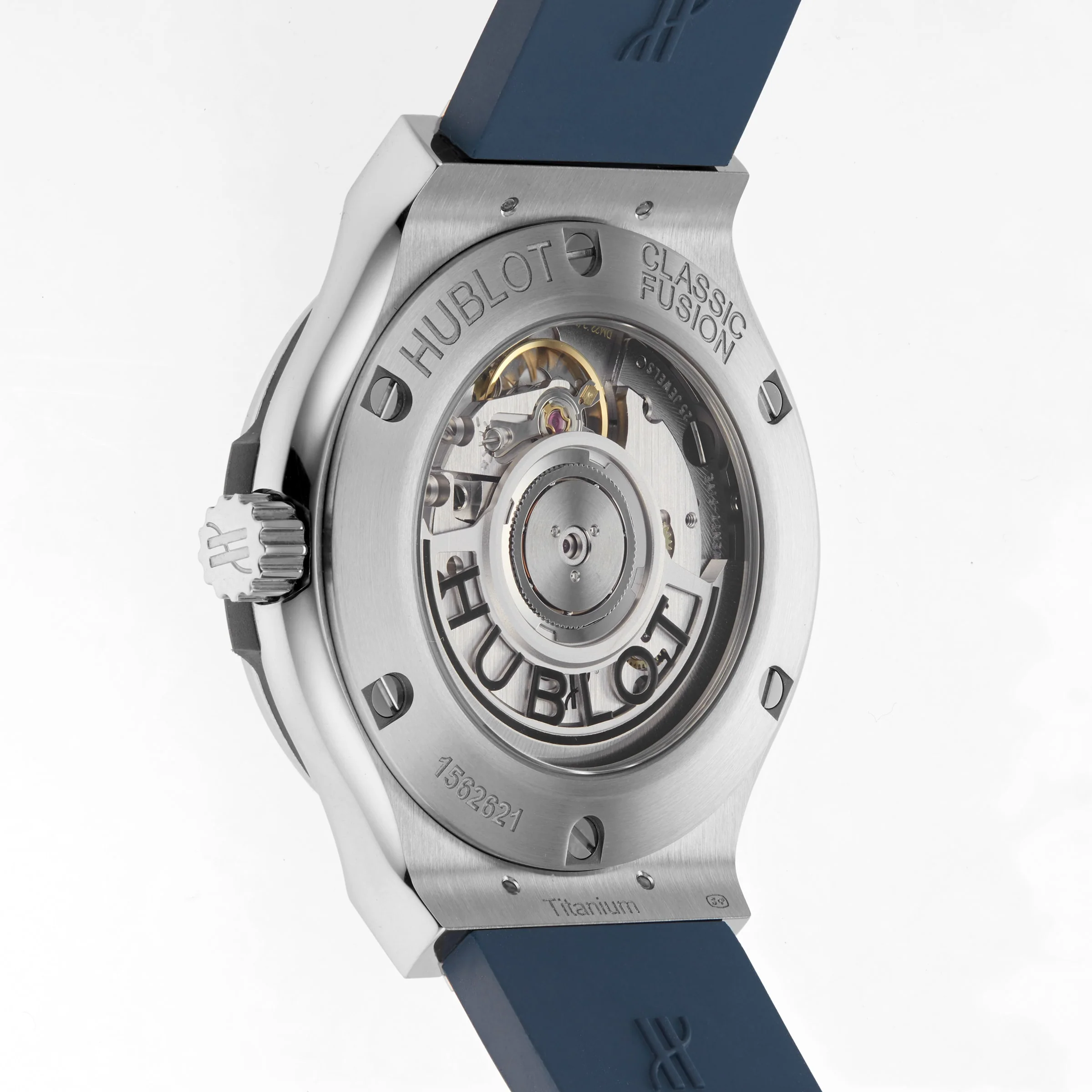 Hublot Classic Fusion Titanium Blue Women's