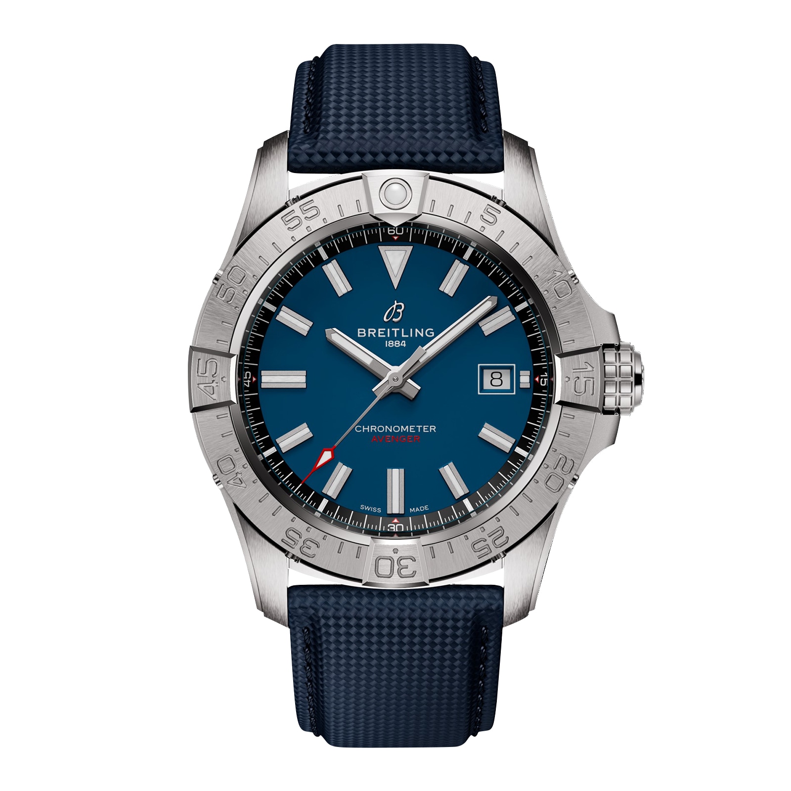 Breitling Avenger Automatic 42mm Blue Leather