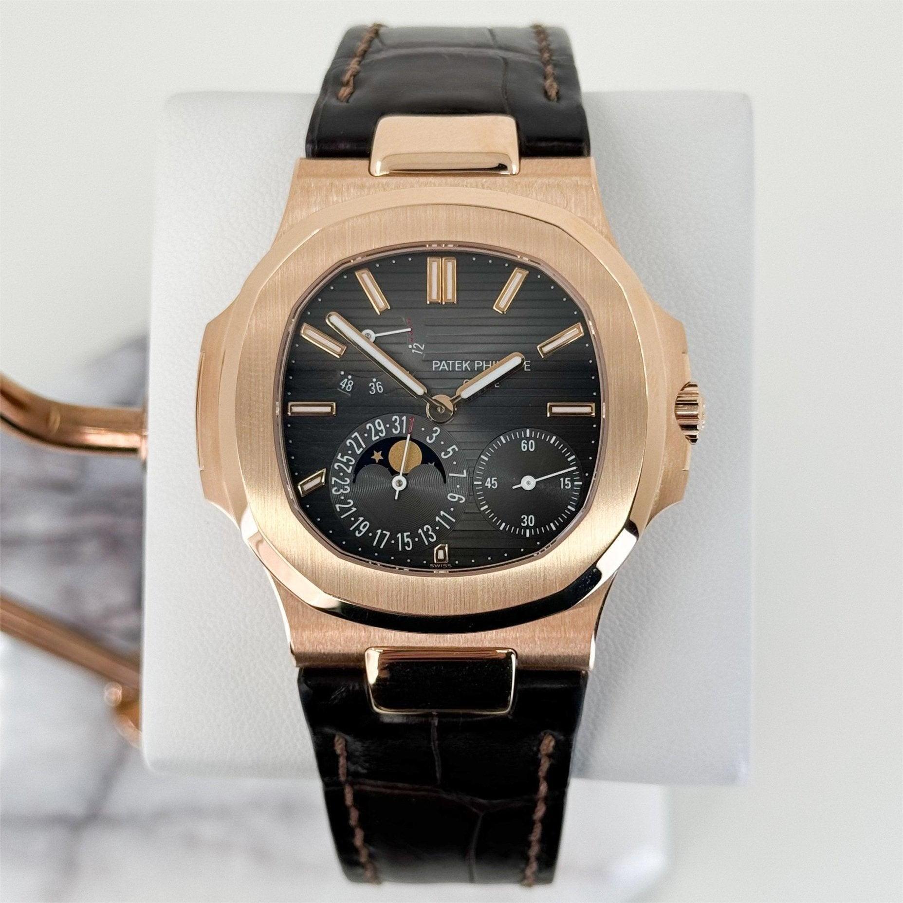 Patek Philippe Watches Nautilus Mens Rose Gold 5712R-001