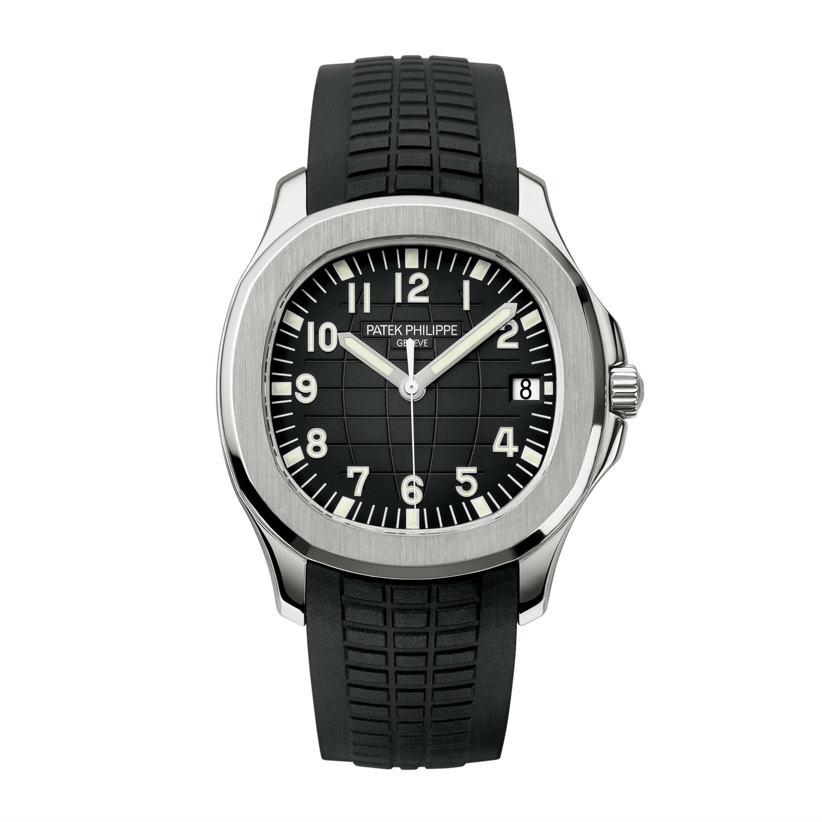 Patek Philippe Aquanaut Automatic Black Dial Stainless Steel Men's Watch 5167A-001