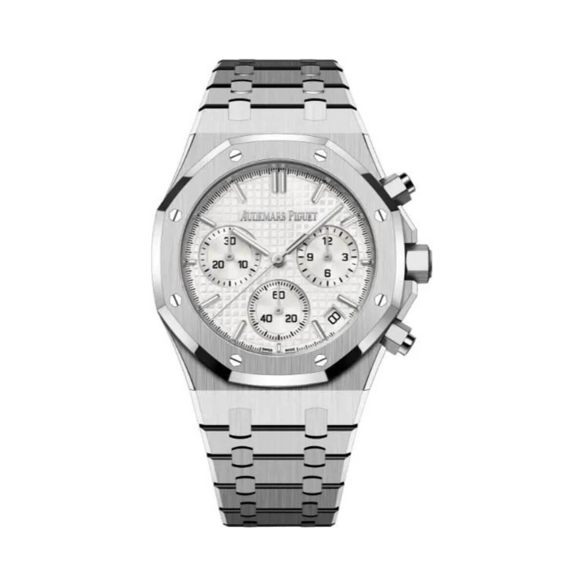 ROYAL OAK Silver-Toned Dial CHRONOGRAPH 41mm