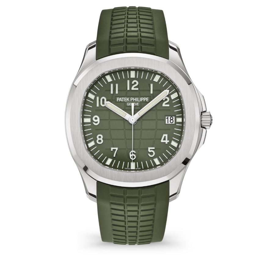 Patek Philippe Aquanaut Khaki Green Dial Watch 5168G-010