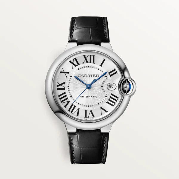 BALLON BLEU Black Alligator Strap 40mm