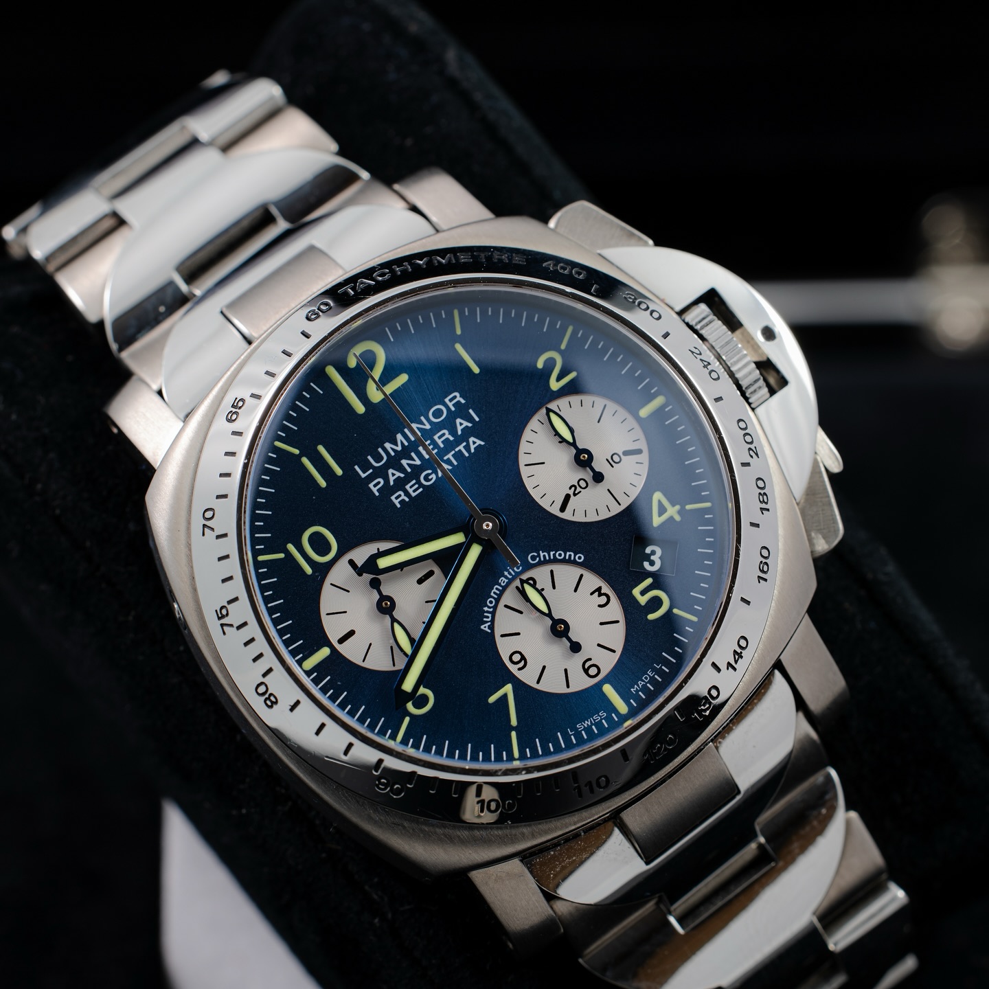 Panerai Luminor Blue Men's Watch - PAM00168