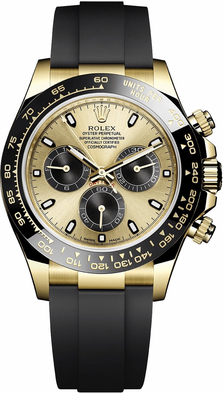 Daytona Champagne Dial with Black Subdials 40mm