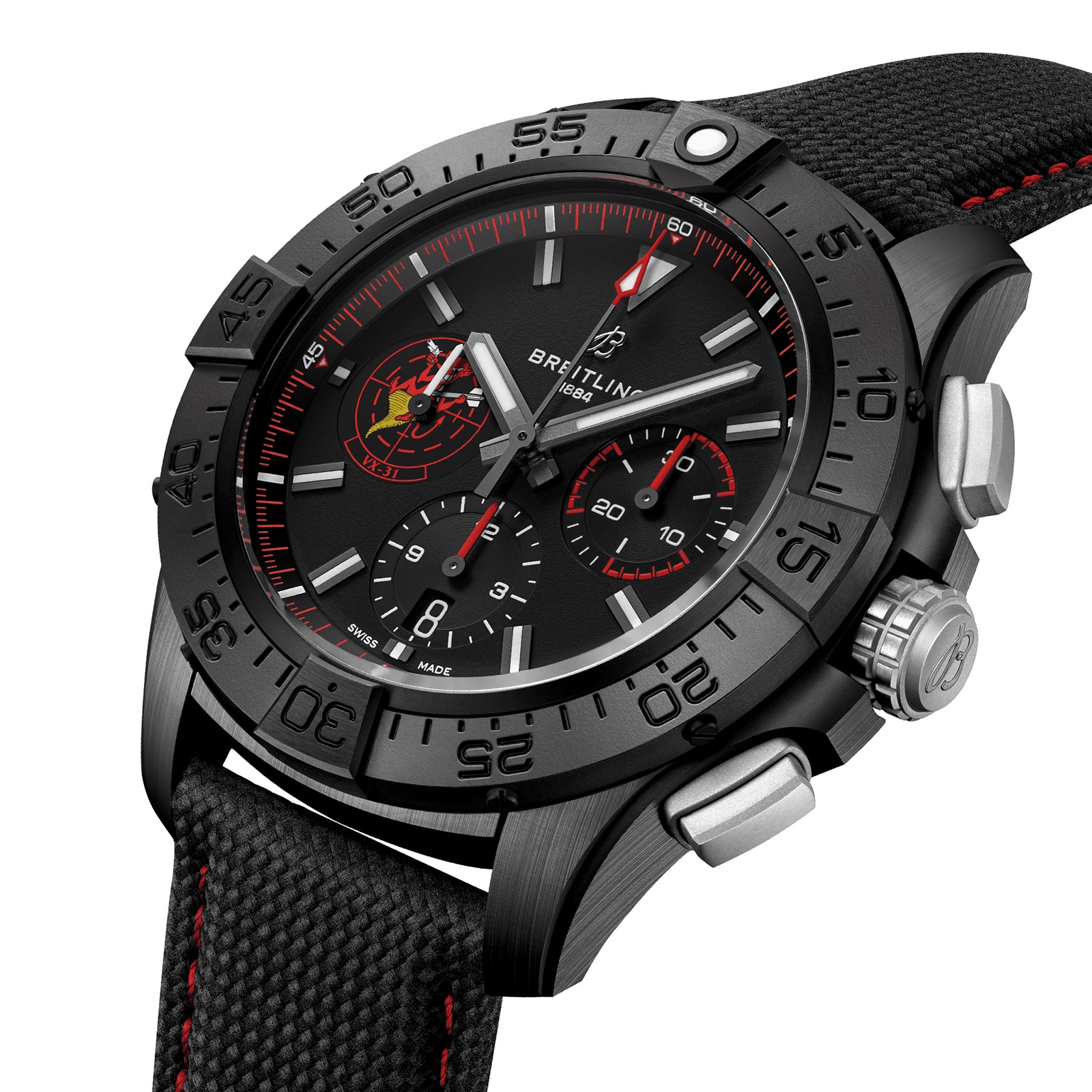 Breitling Avenger B01 Chronograph Night Mission USN Dust Devils 44mm