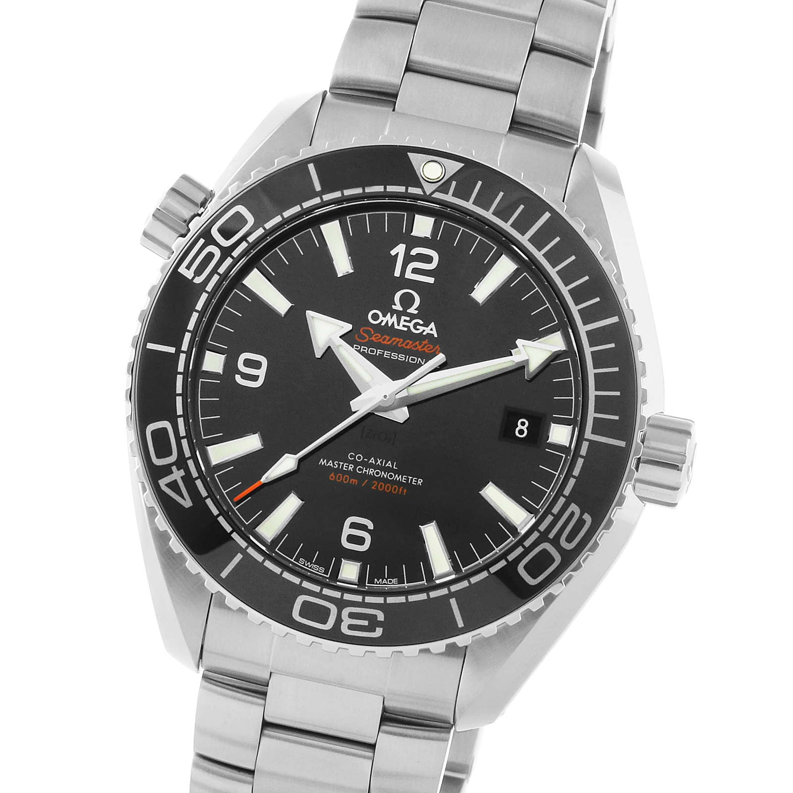 PLANET OCEAN 600M Black 43.5mm