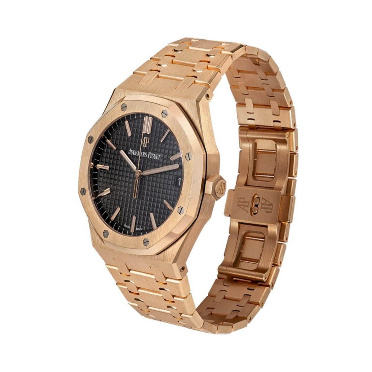 ROYAL OAK Pink Gold Black Dial 41mm