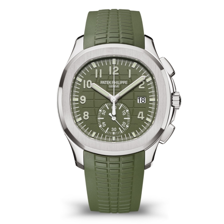 Patek Philippe Aquanaut Khaki Green Mens Watch 5968G-010