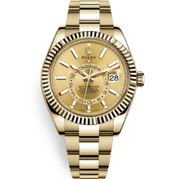 Sky-Dweller Champagne Index Dial 42mm