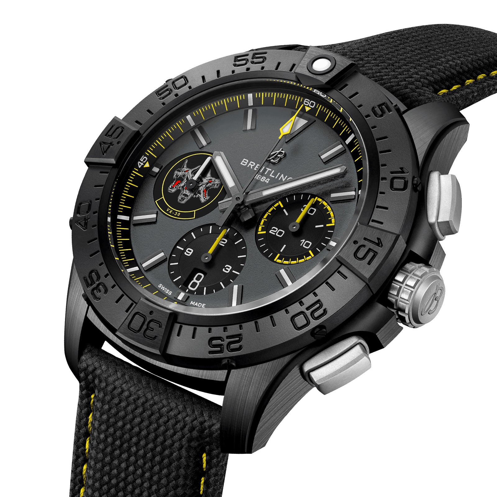 Breitling Avenger B01 Chronograph Night Mission USN Bloodhounds 44mm