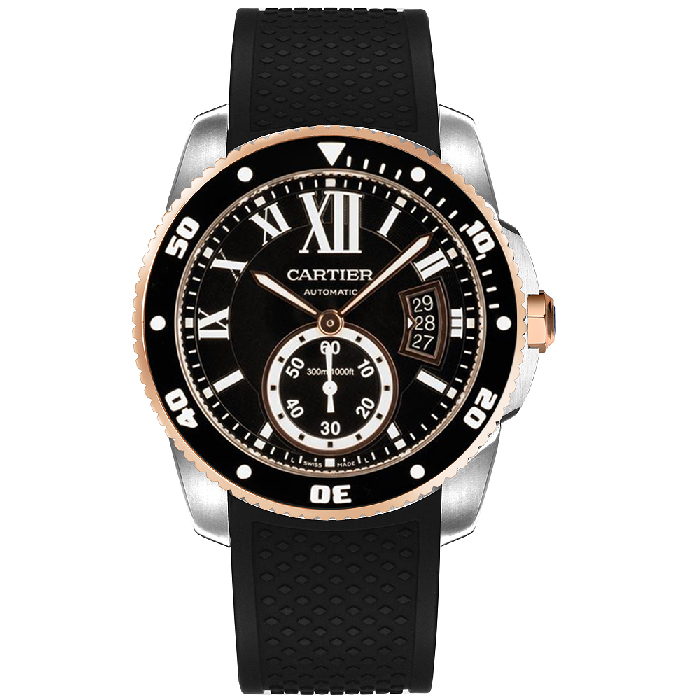 Calibre Rose Gold Mix Black 42mm