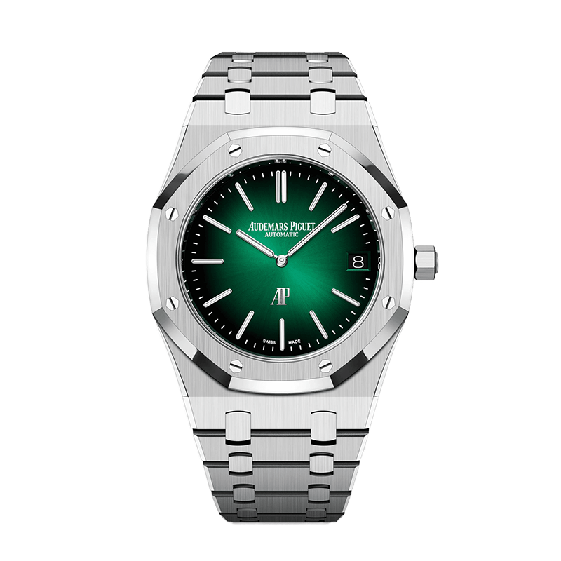 ROYAL OAK “JUMBO” Smoked Green Dial 39mm