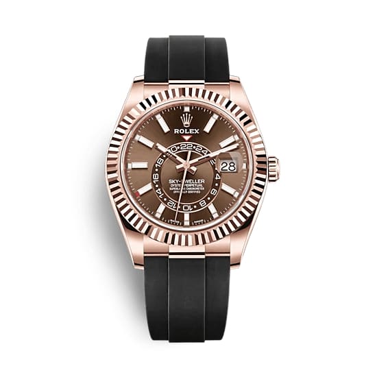 Rolex Sky-Dweller Oyster 42 mm Everose gold 326235-0005