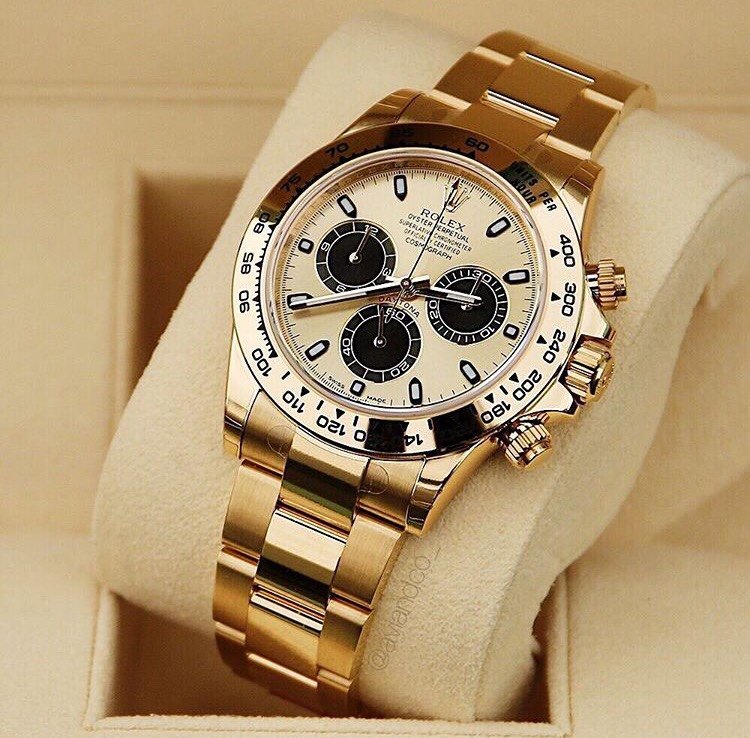 Rolex Daytona 18k Yellow Gold 116508 Series