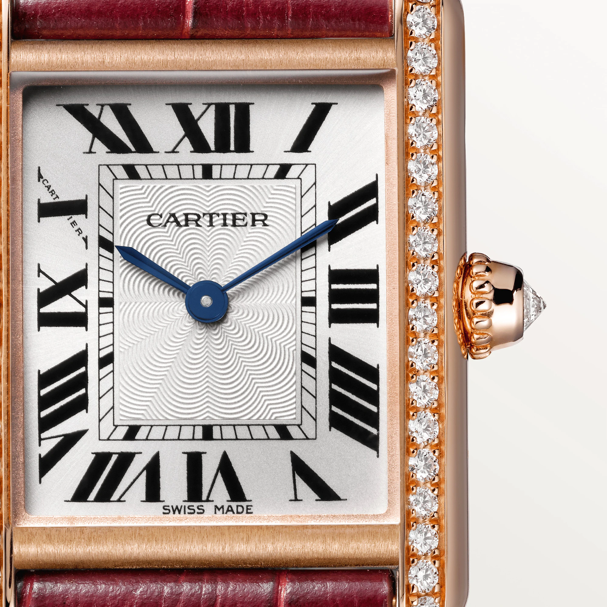 Cartier Tank Rose Gold & Diamond Lady’s Watch, WJTA0037