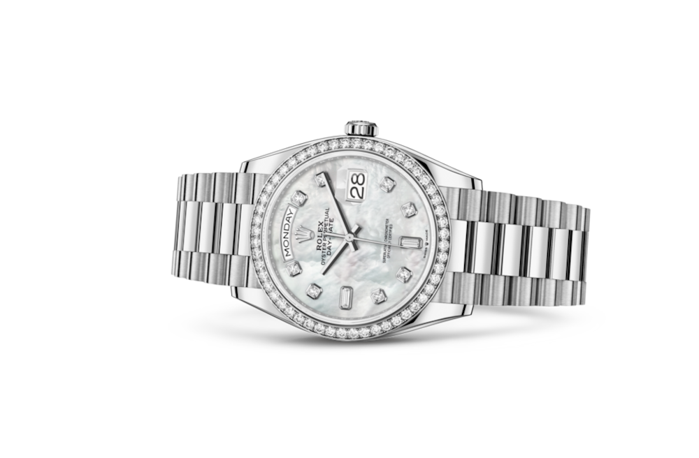 LadyRolex  DAY-DATE 36，128349RBR