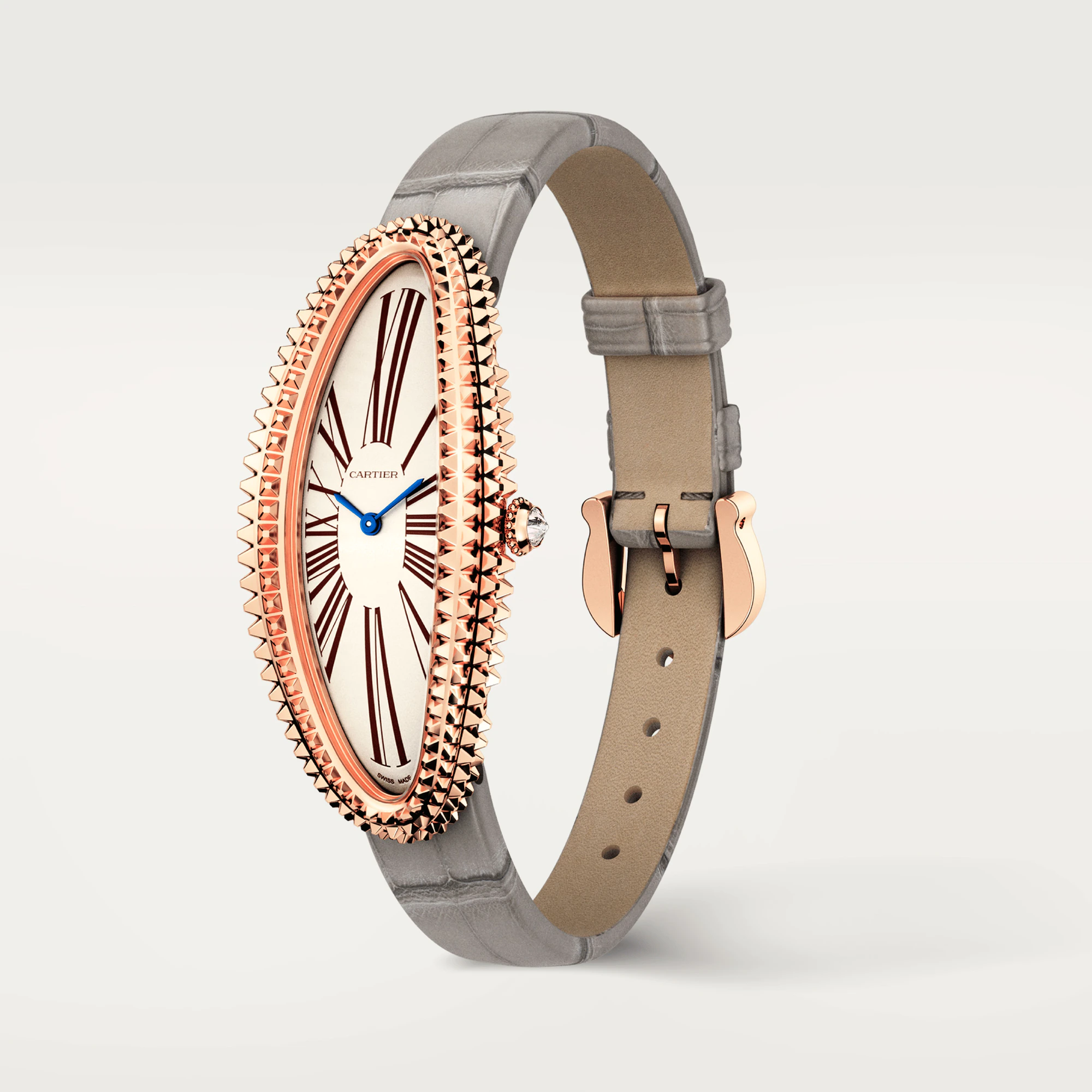 Cartier Baignoire 18K Rose Gold Ladies Watch, WGBA0009