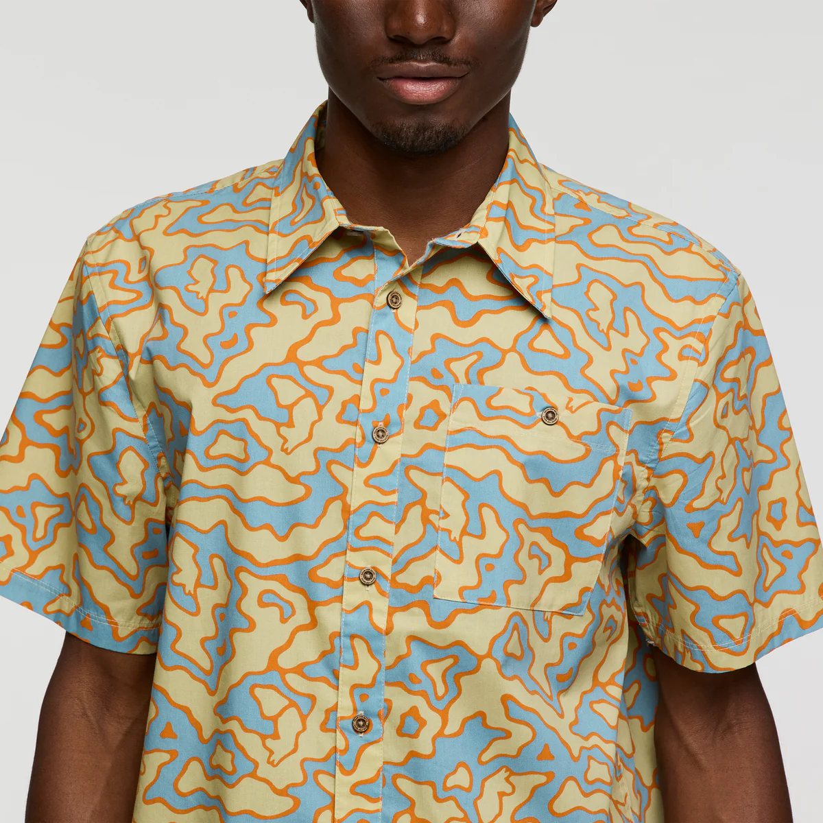 Estival Button Up Shirt - Print - Men's