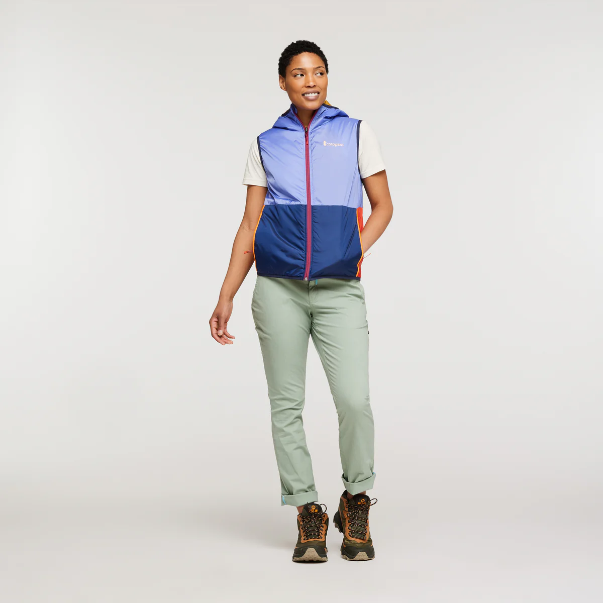 Teca Cálido Reversible Hooded Vest - Women's