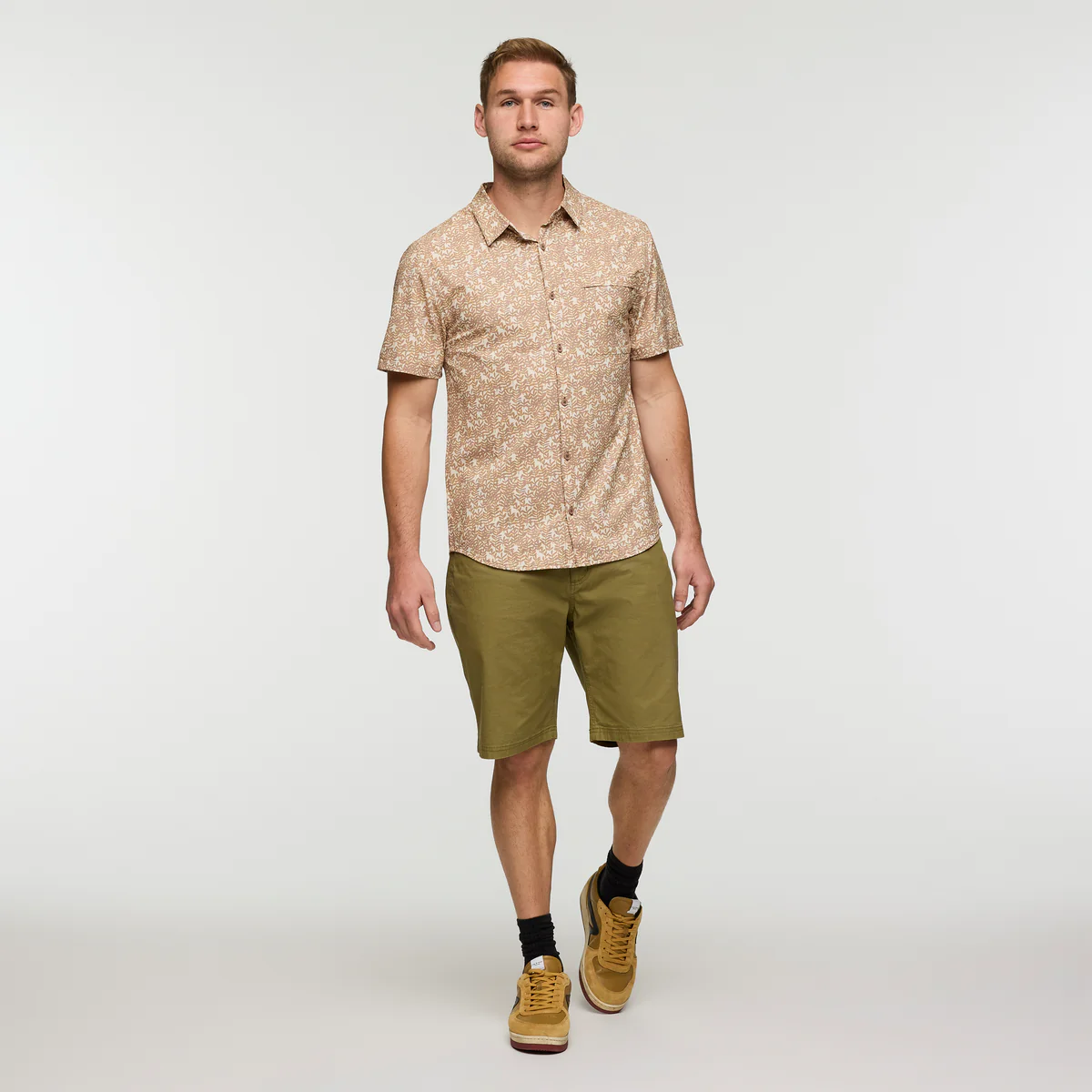 Cambio Button Up - Print - Men's