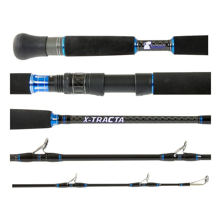 Samurai X-Tracta 6FT 50-80LB 1 Piece Overhead Medium Fast Rod Black 6Ft/50-80Lb