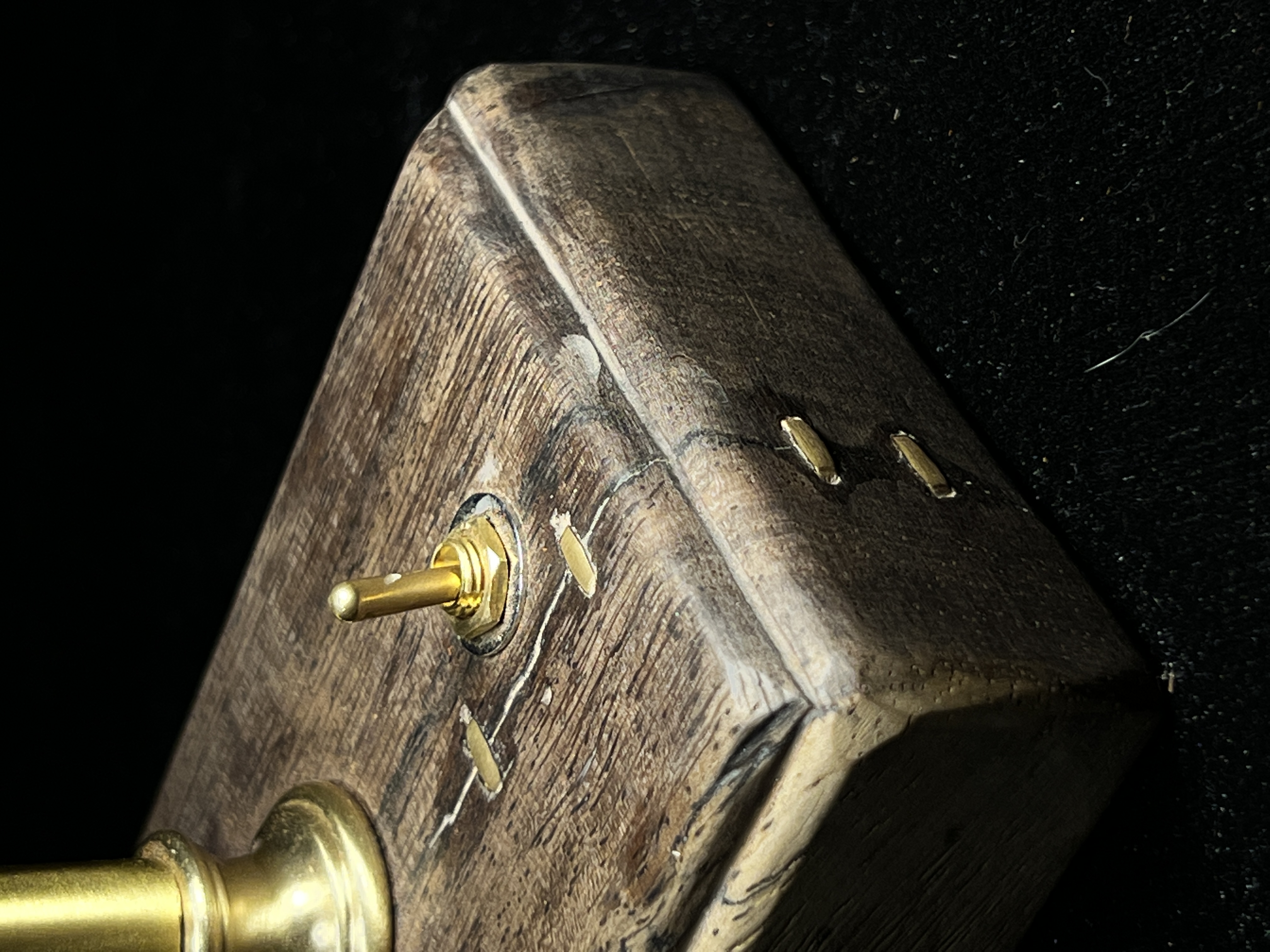 Original handmade retro industrial style night light 